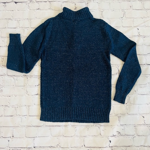 Boys Navy Blue Dress Sweater - Picture 5 of 6